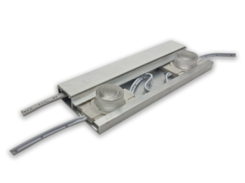 LED rail Zarge mit Kabelkanal