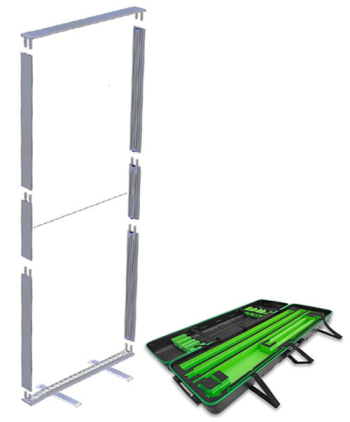 BRUNO 100 x 250 cm mobil in ABS-case