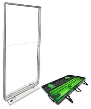 BRUNO Battery 100 x 200 cm mobil in ABS-case