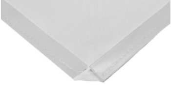 Spanntuch mit Gummilippe 1-2m²